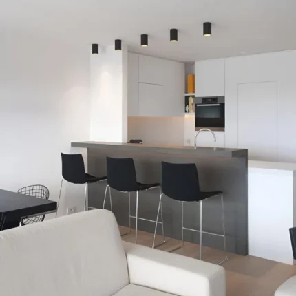 چراغ استوانه روکار