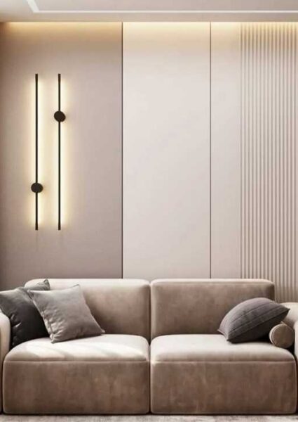 بنر چراغ دکوراتیو شمشیری